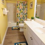 Guest Bedroom Bath With Private And Hall Entry